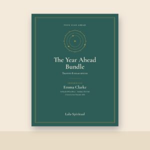 Sample cover printed with the name and birth details